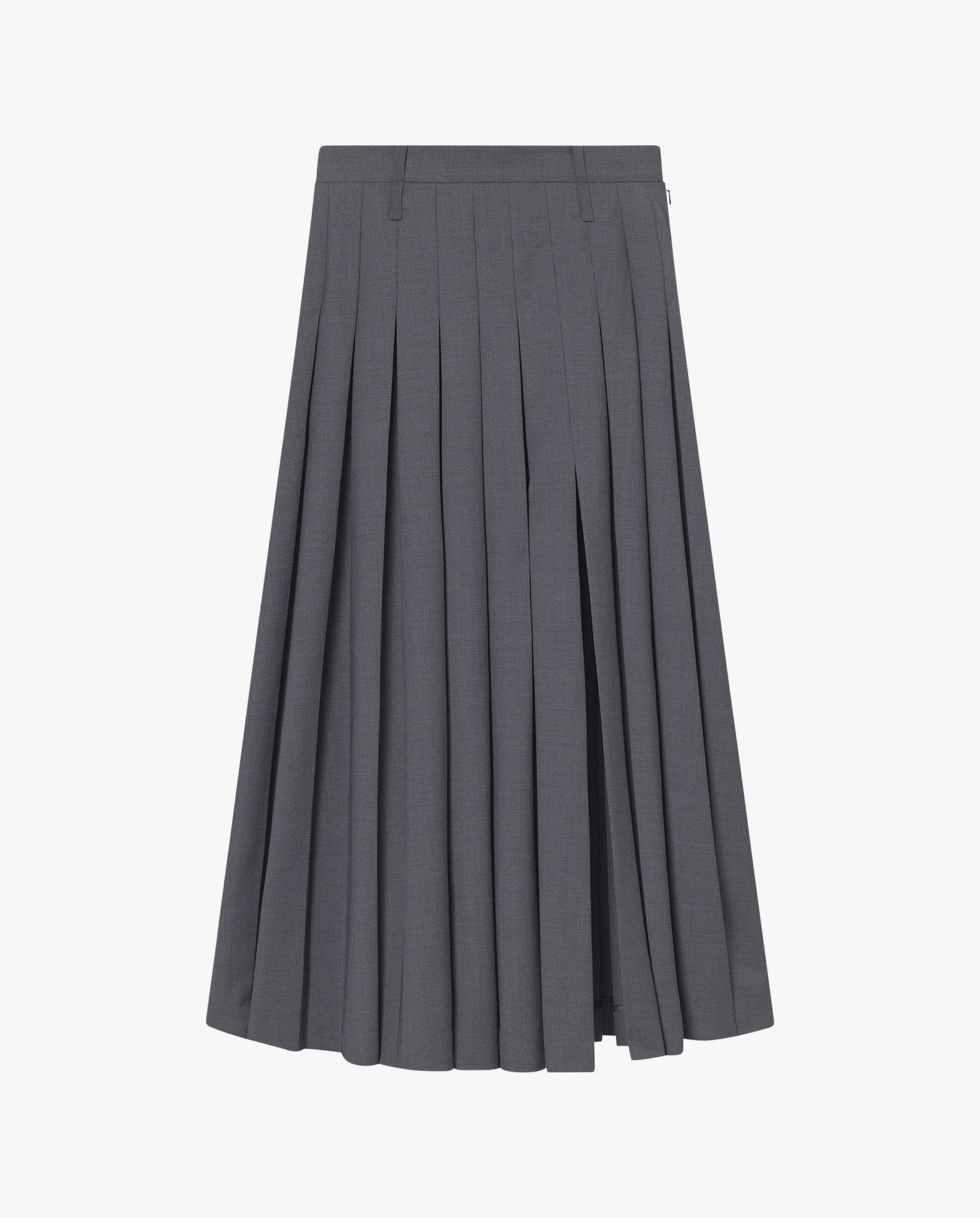 Neris-Atelier Thin Wool Melange Skirts