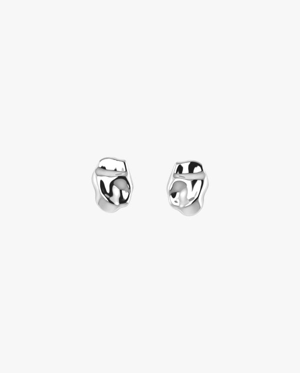 Rawstone Mini Earrings Silver