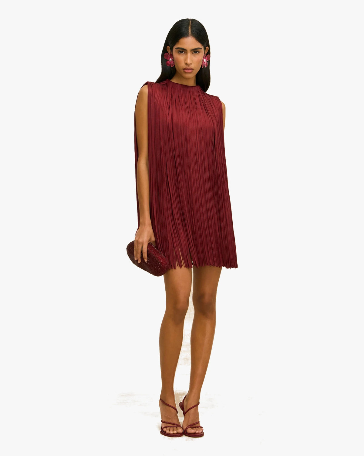 Mini Dress Monica Plum