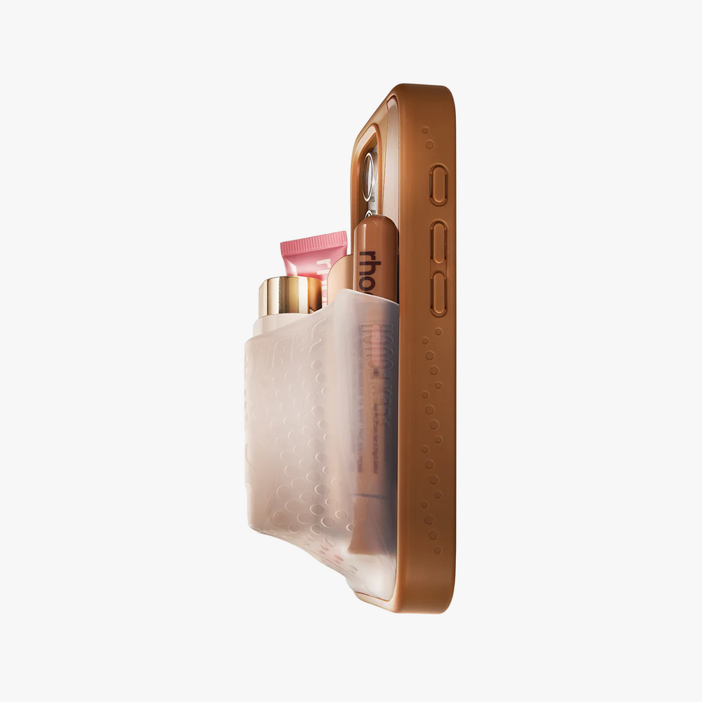 Flex Pouch Case Mocha/ Clear
