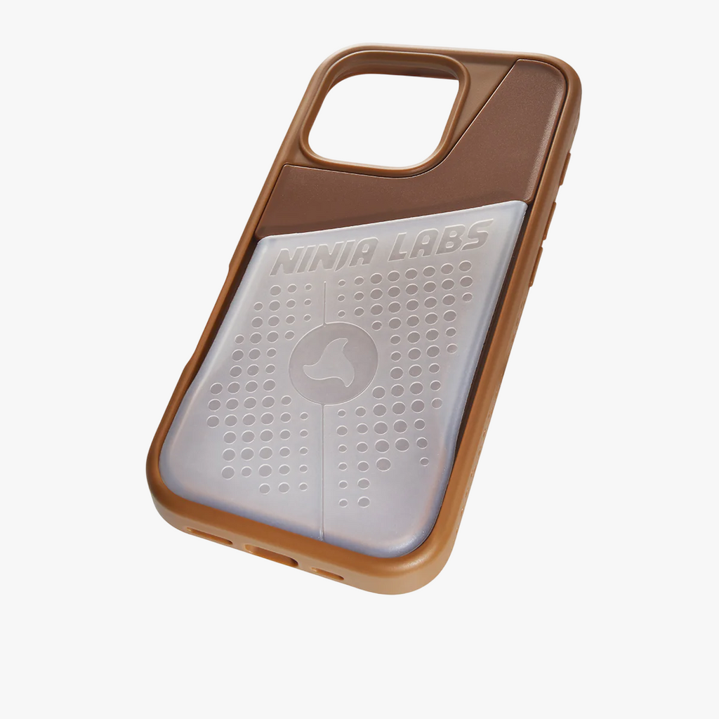 Flex Pouch Case Mocha/ Clear