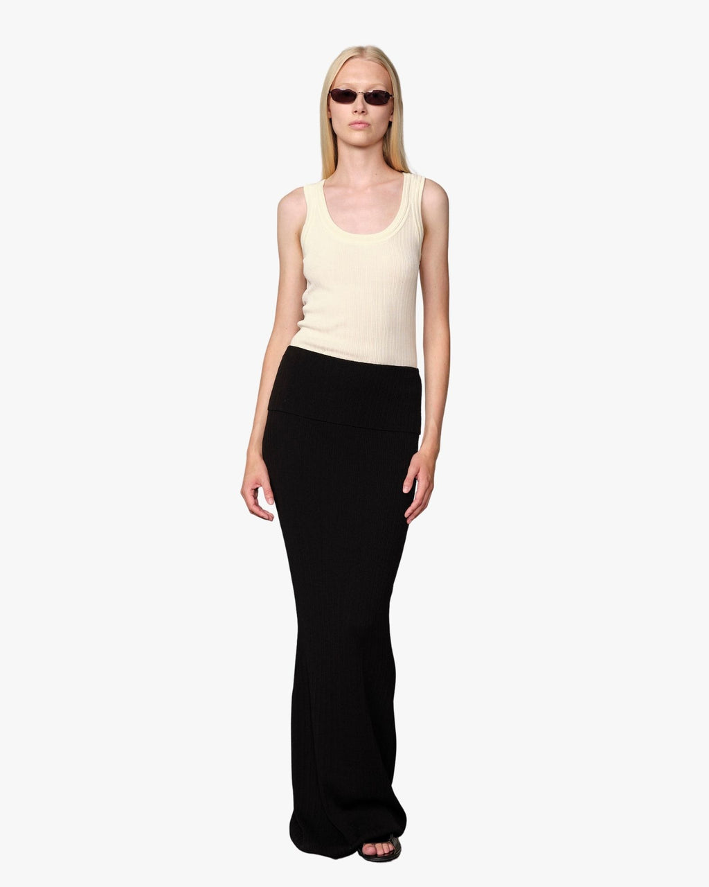 Morris Knit Top Off White