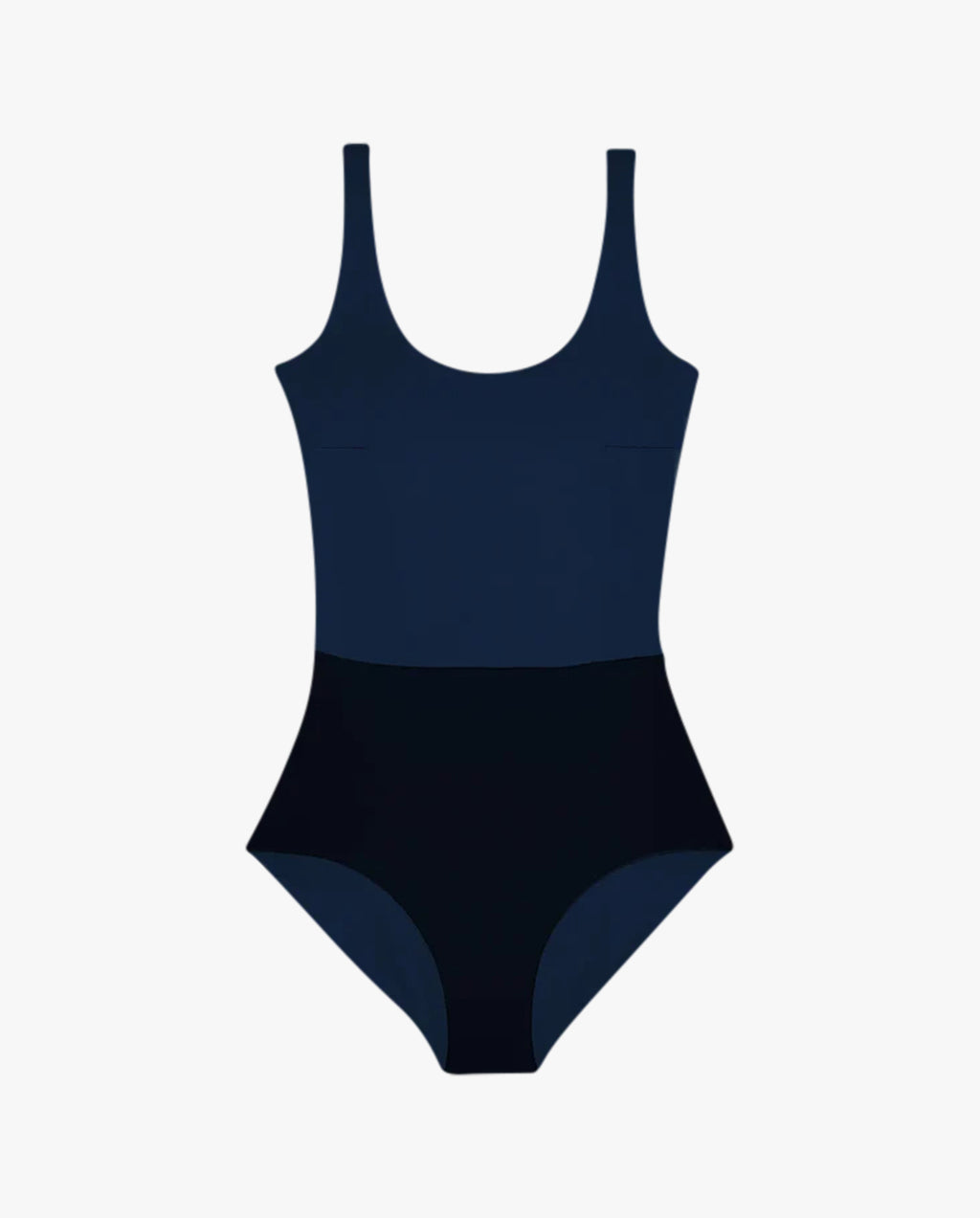 Plainbody Onepiece Black-Navy