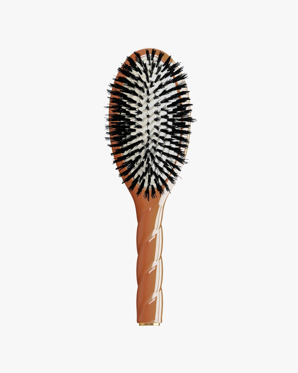 N.01 The Universal Shine & Care Hairbrush Terracotta Brown