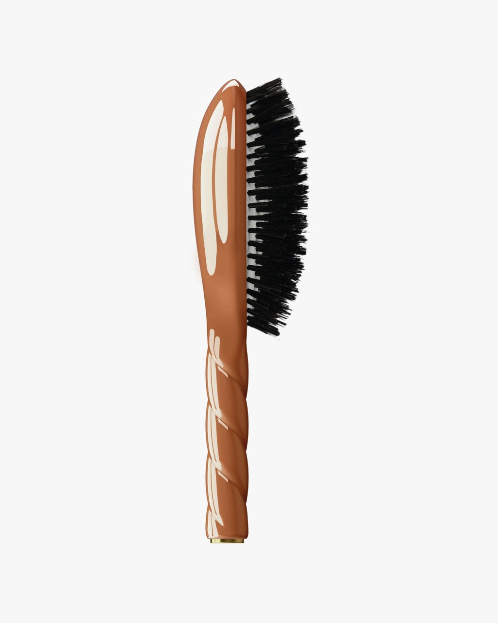 N.01 The Universal Shine & Care Hairbrush Terracotta Brown
