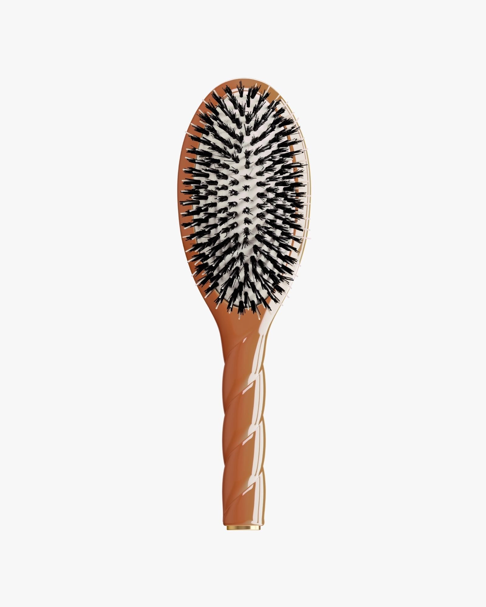 N.02 The Essential Care & Detangling Hairbrush Terracotta Brown