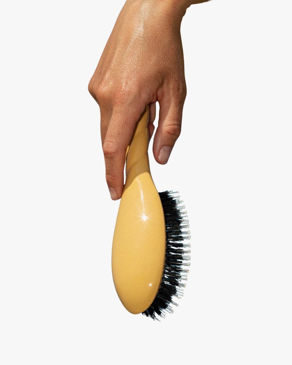 N.03 The Essential Soft Gentle Scalp Hairbrush Saffron Yellow
