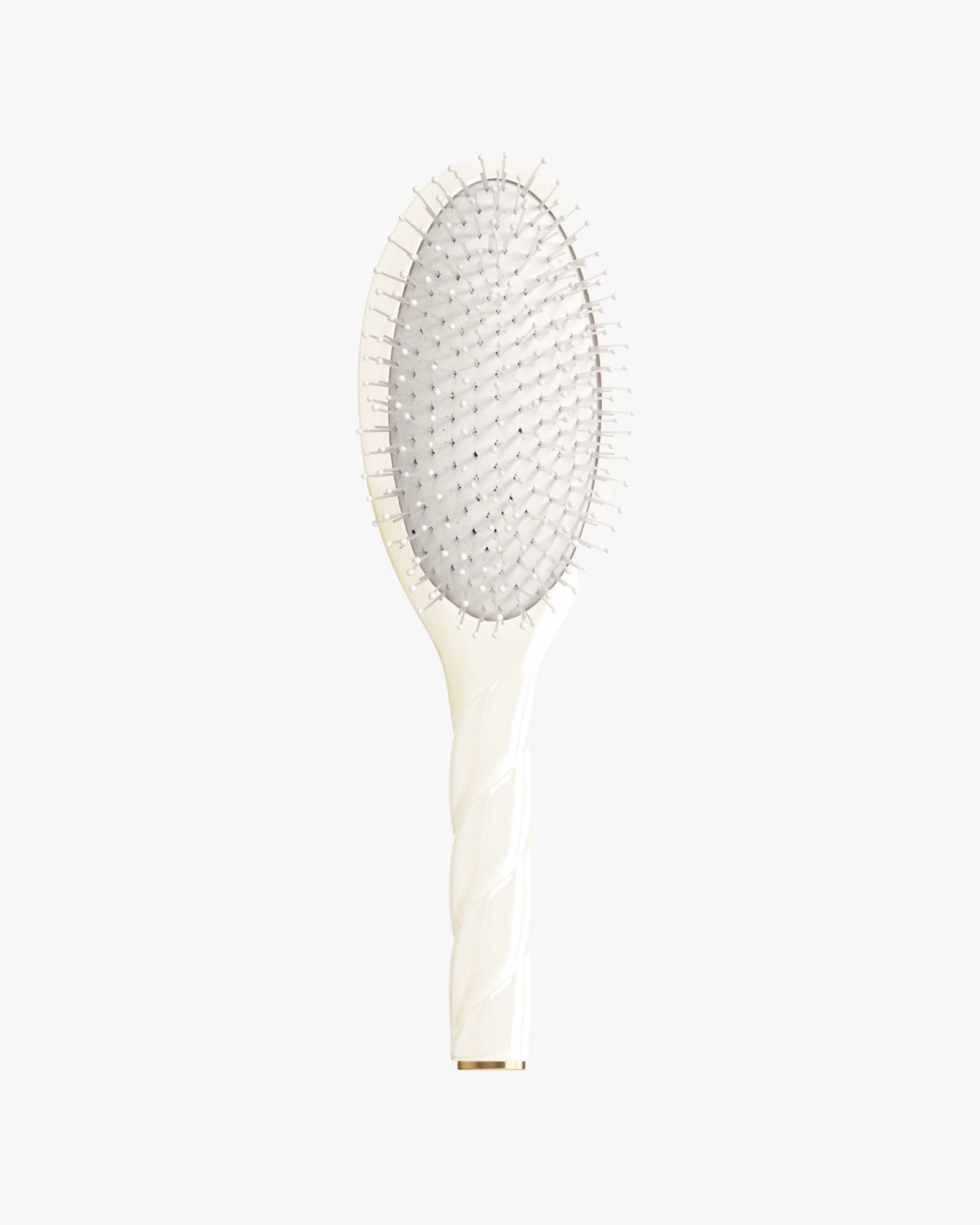 N.04 The Miracle Massaging Detangling Hairbrush Creamy White