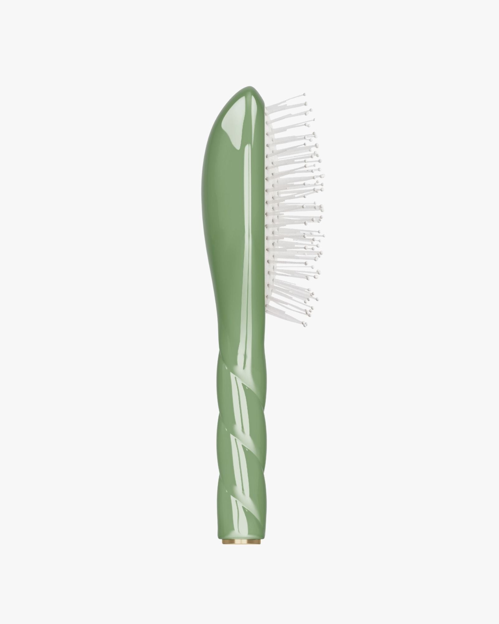 N.04 The Small Miracle Massaging Detangling Hairbrush Sage Green