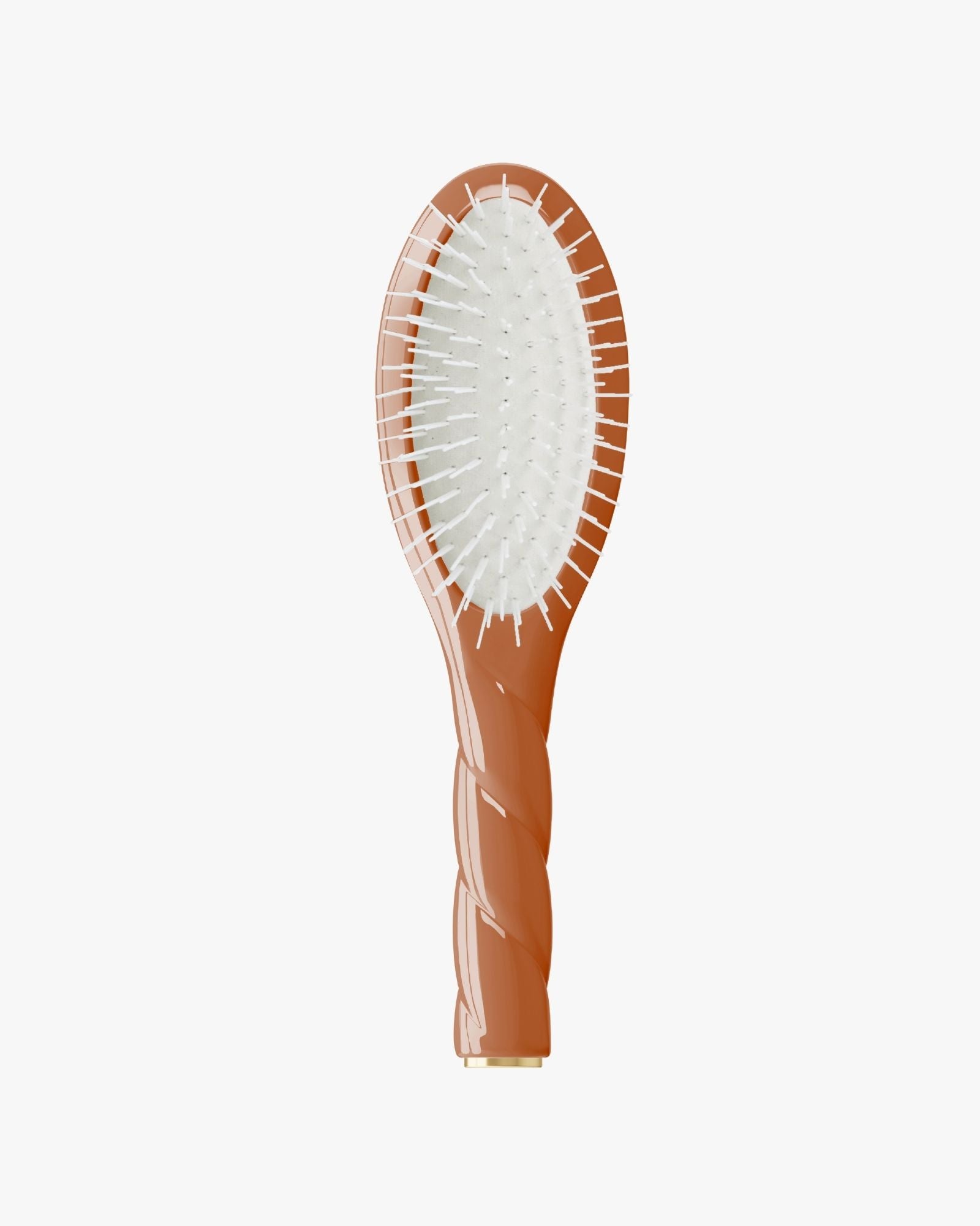 N.07 The Small Intense Detangling and Stimulation Hairbrush Terracotta Brown
