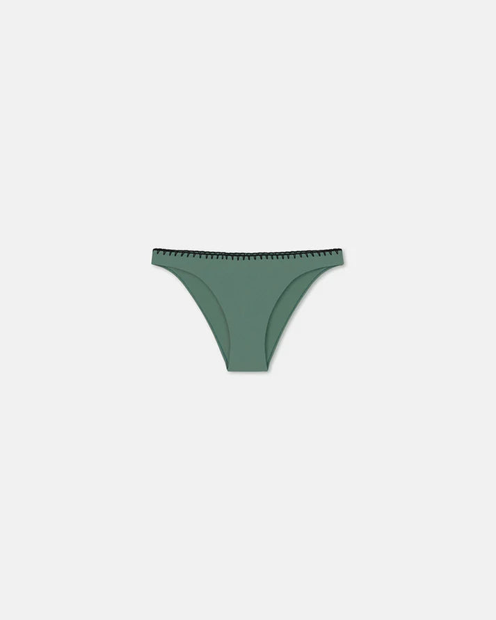 Merve Bikini Bottom Sea Green/Black