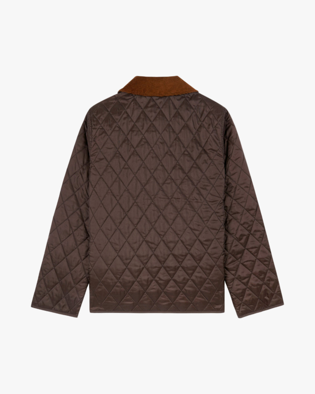 NY Crest Nylon Quilted Jacket Chocolate