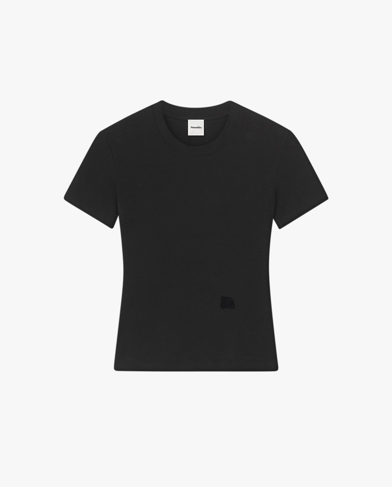 Axton - Cropped Ribbed Cotton-Jersey T-Shirt