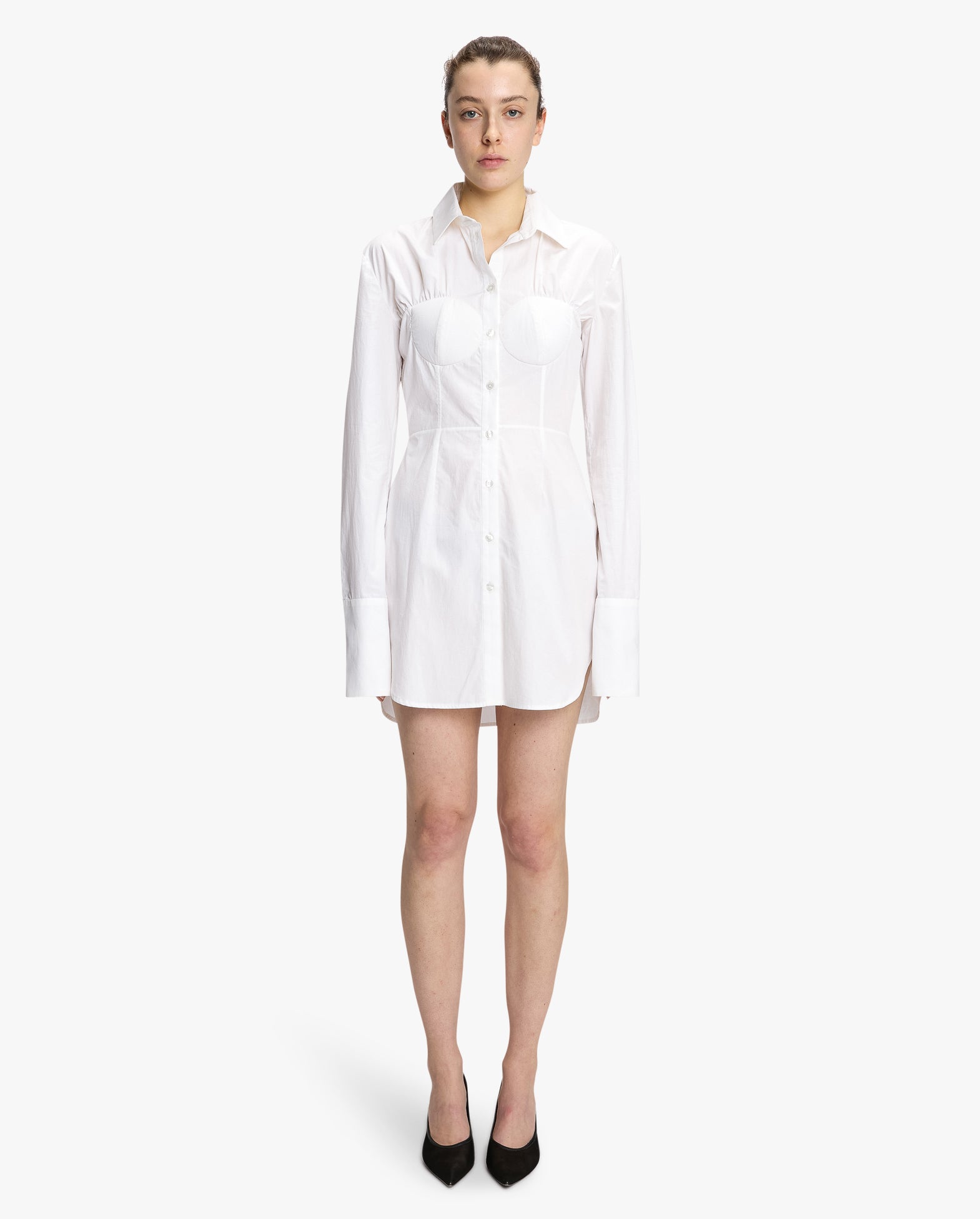 Hybrid Shirt With Padded Cups