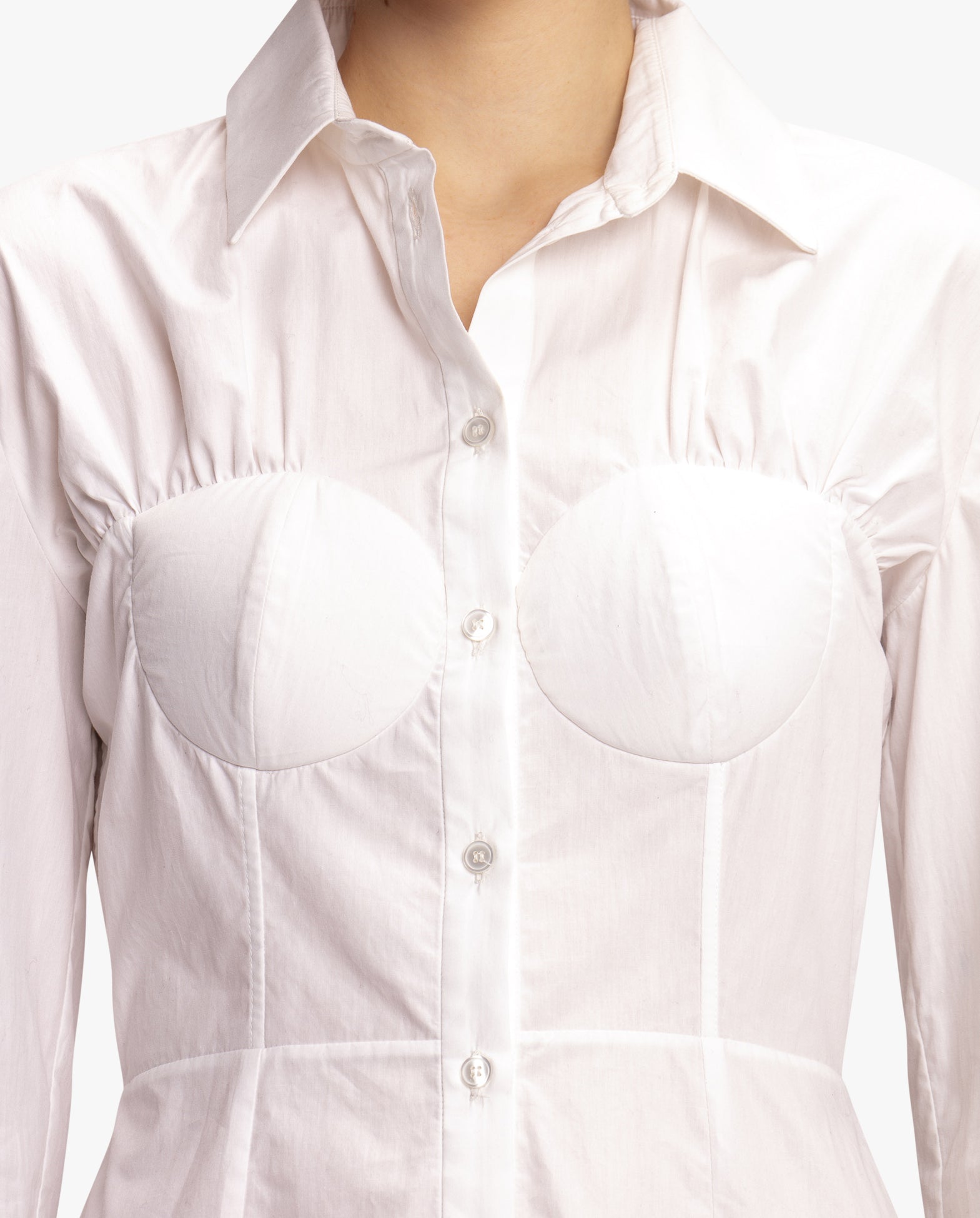 Hybrid Shirt With Padded Cups
