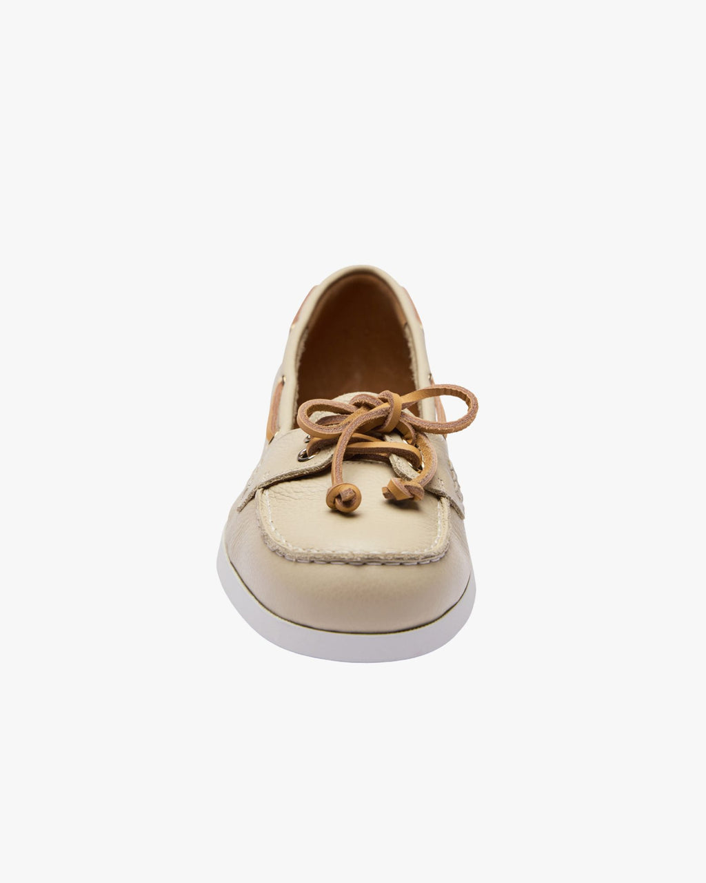 Nesso Boat Shoe Mandorla Grained Calf