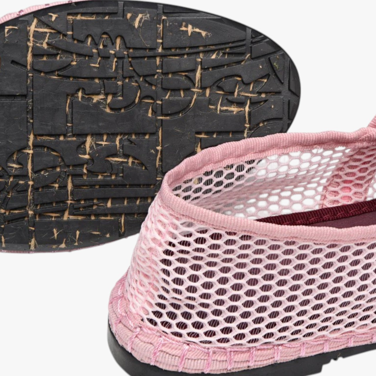 Isabella Pastel Pink Mesh Mary Jane