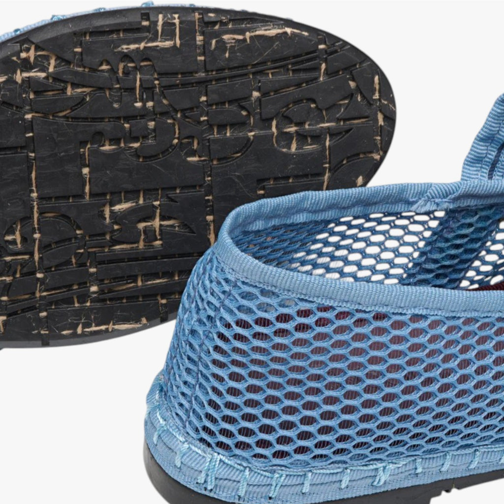 Isabella Blue Rejilla Mesh Mary Jane