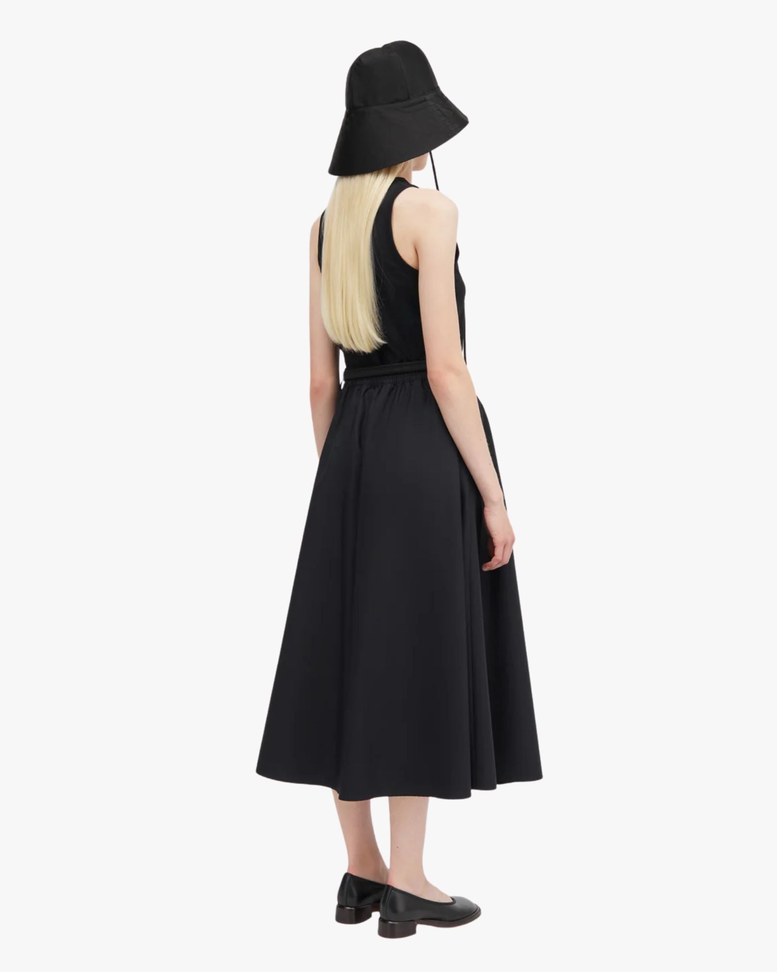 Novo Mkdt Signature Poplin Skirt Black
