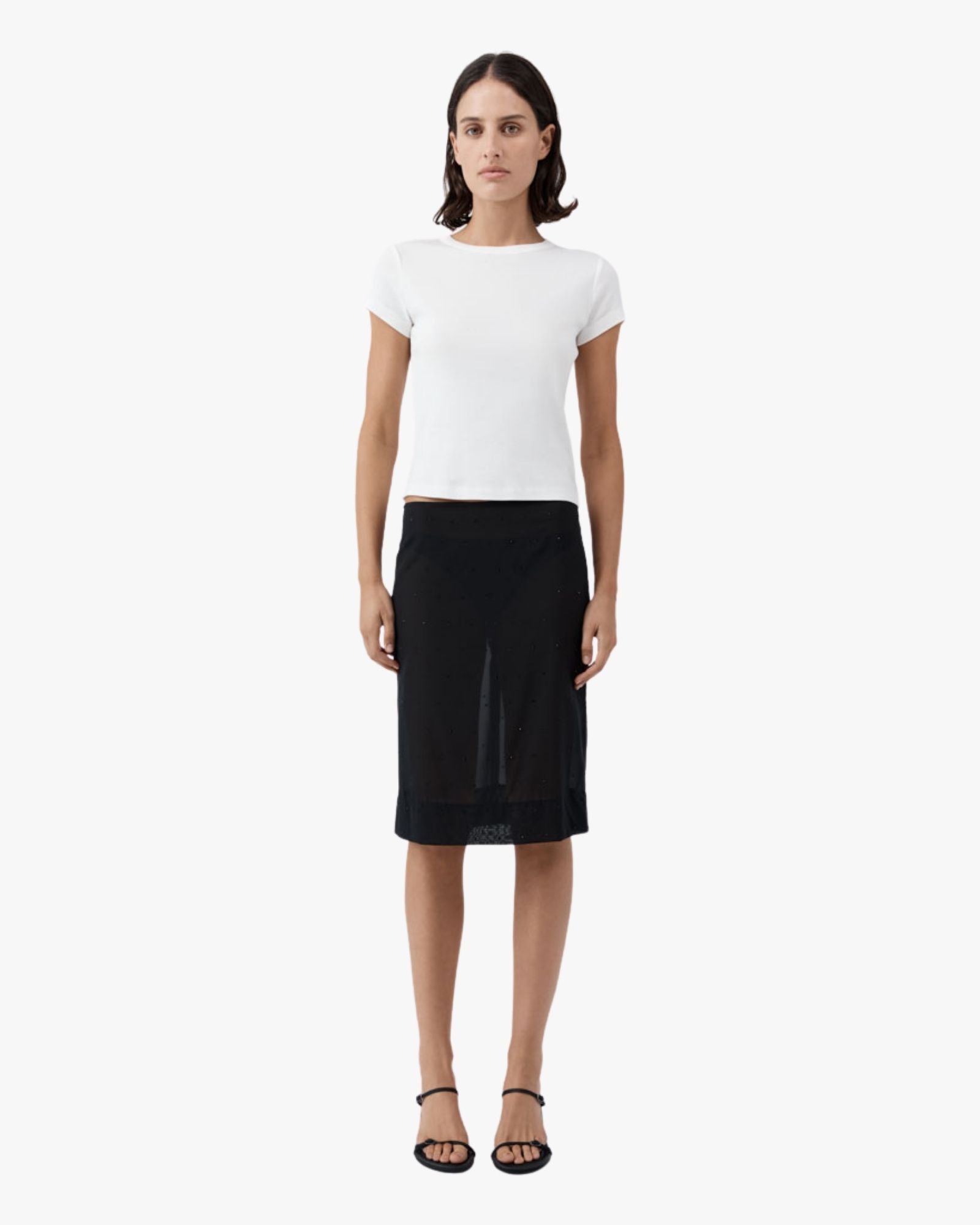 Organic Cotton Baby Tee White