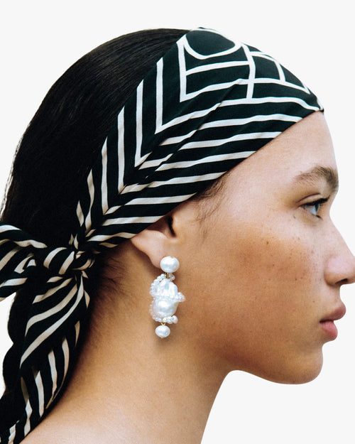 18ct Gold Plated Earrings Carvings Pearland