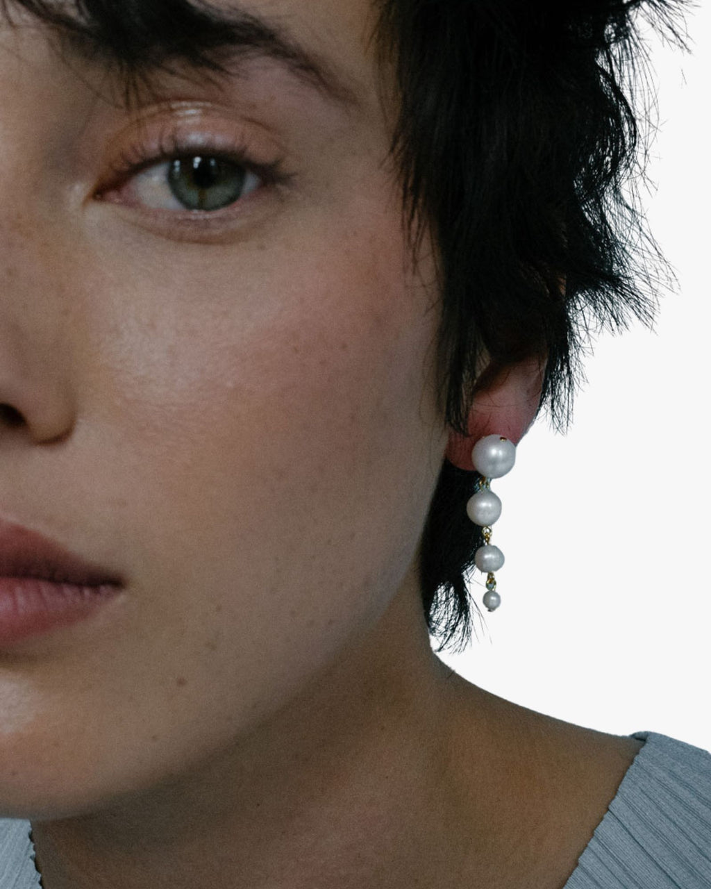 Hidden 18ct Gold Plated Earrings