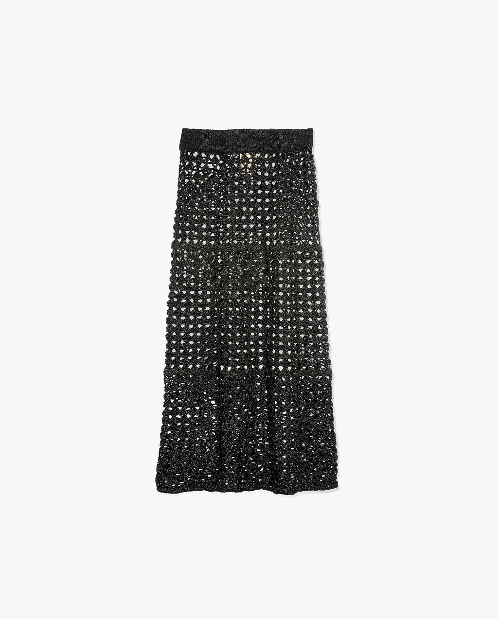 Soha Lace Crochet Midi Skirt