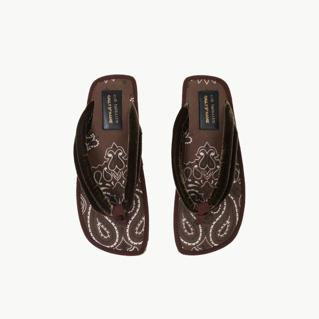 Positano Bandana In Brown