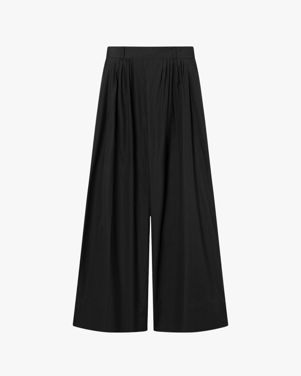 Pantaloni in popeline Paji Signature neri