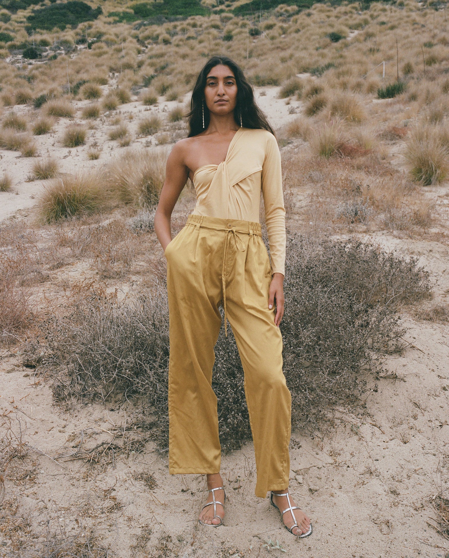 Hiran Draped Bodysuit