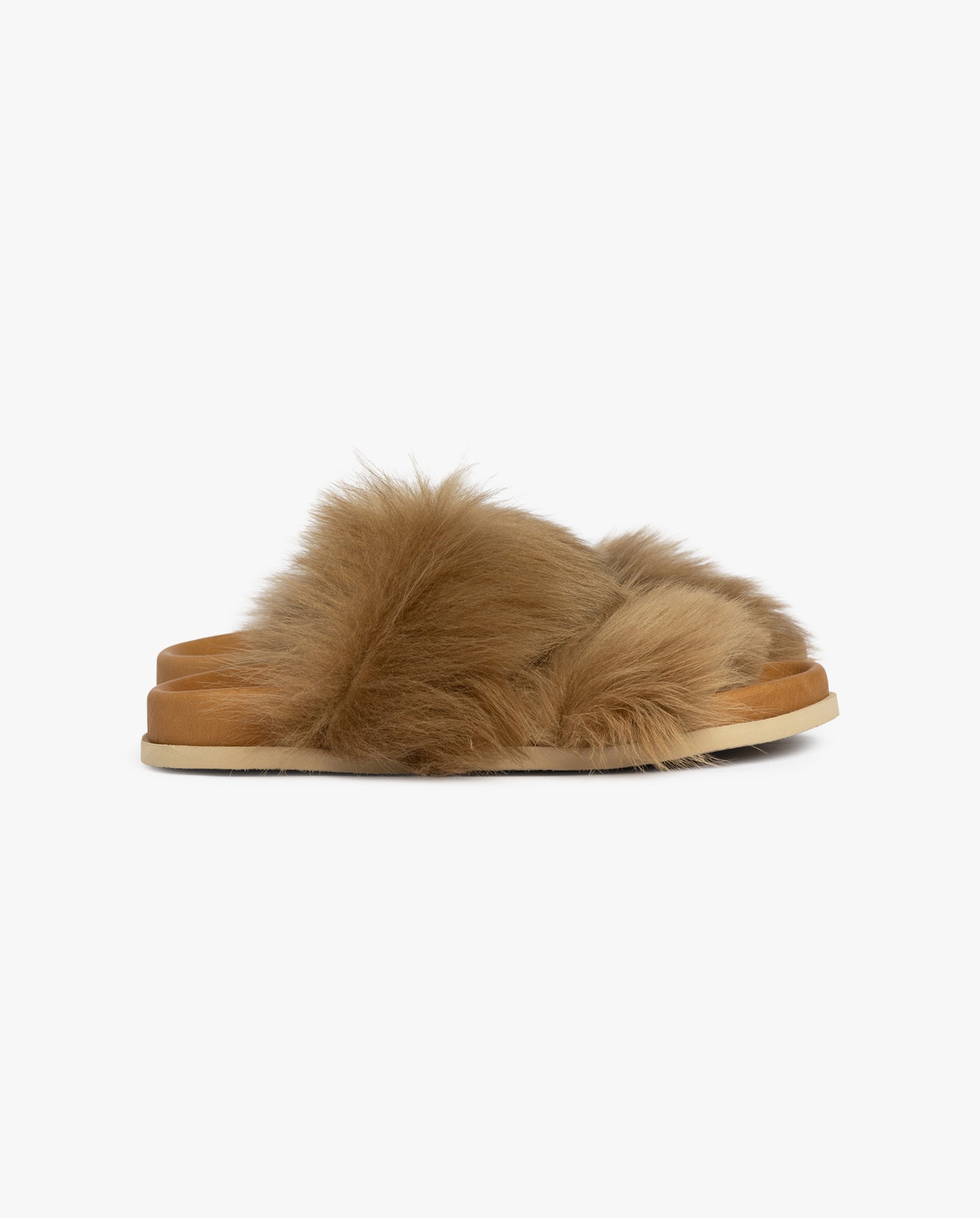 Duska Sandals Tan Suede Churra