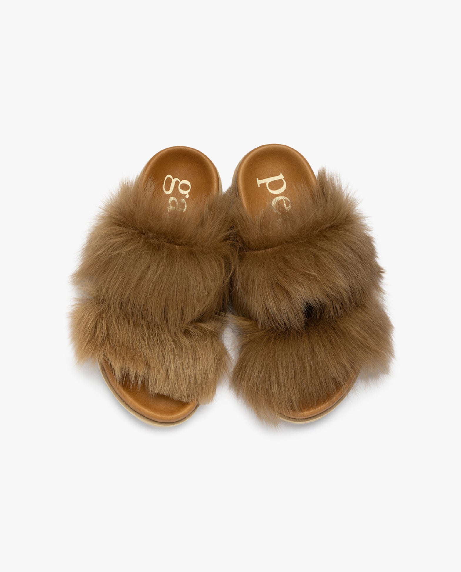 Duska Sandals Tan Suede Churra