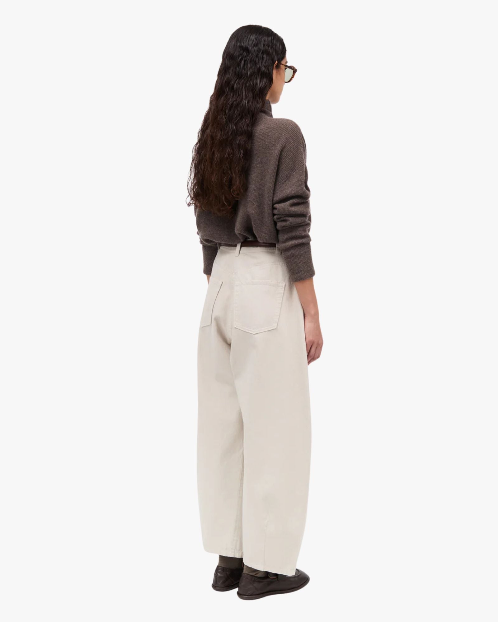 Pella Cotton Twill Pant Stone Grey