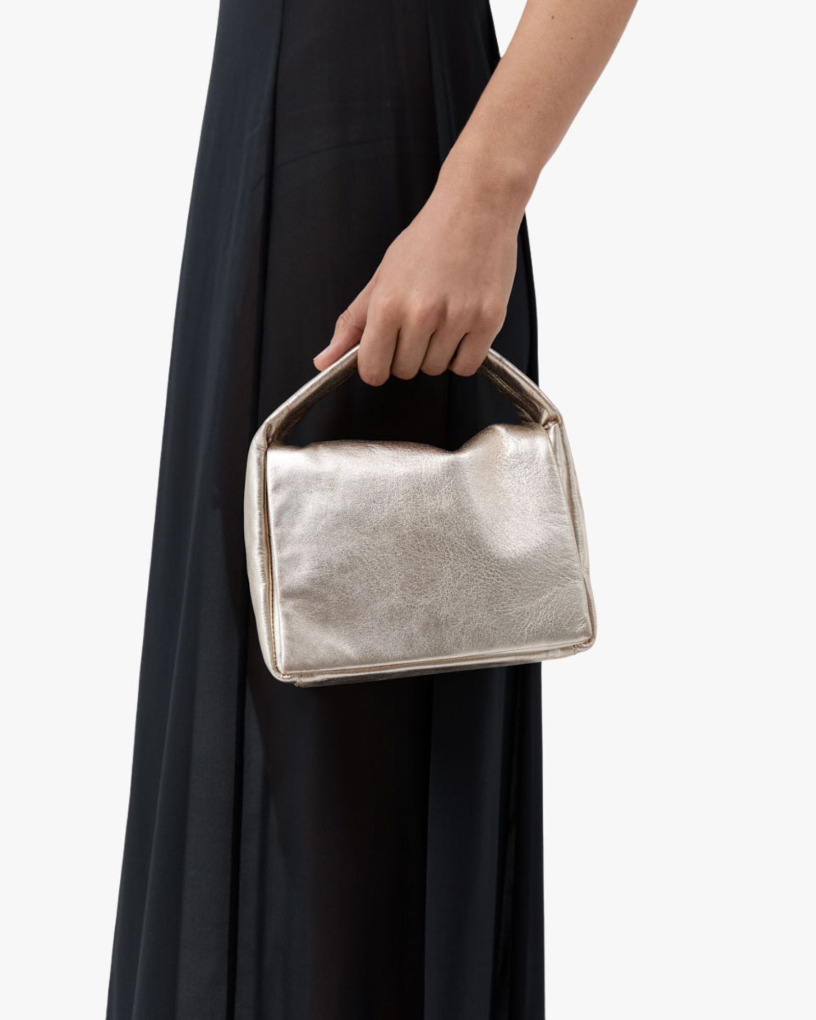 Petit Soft Satchel Soft Gold