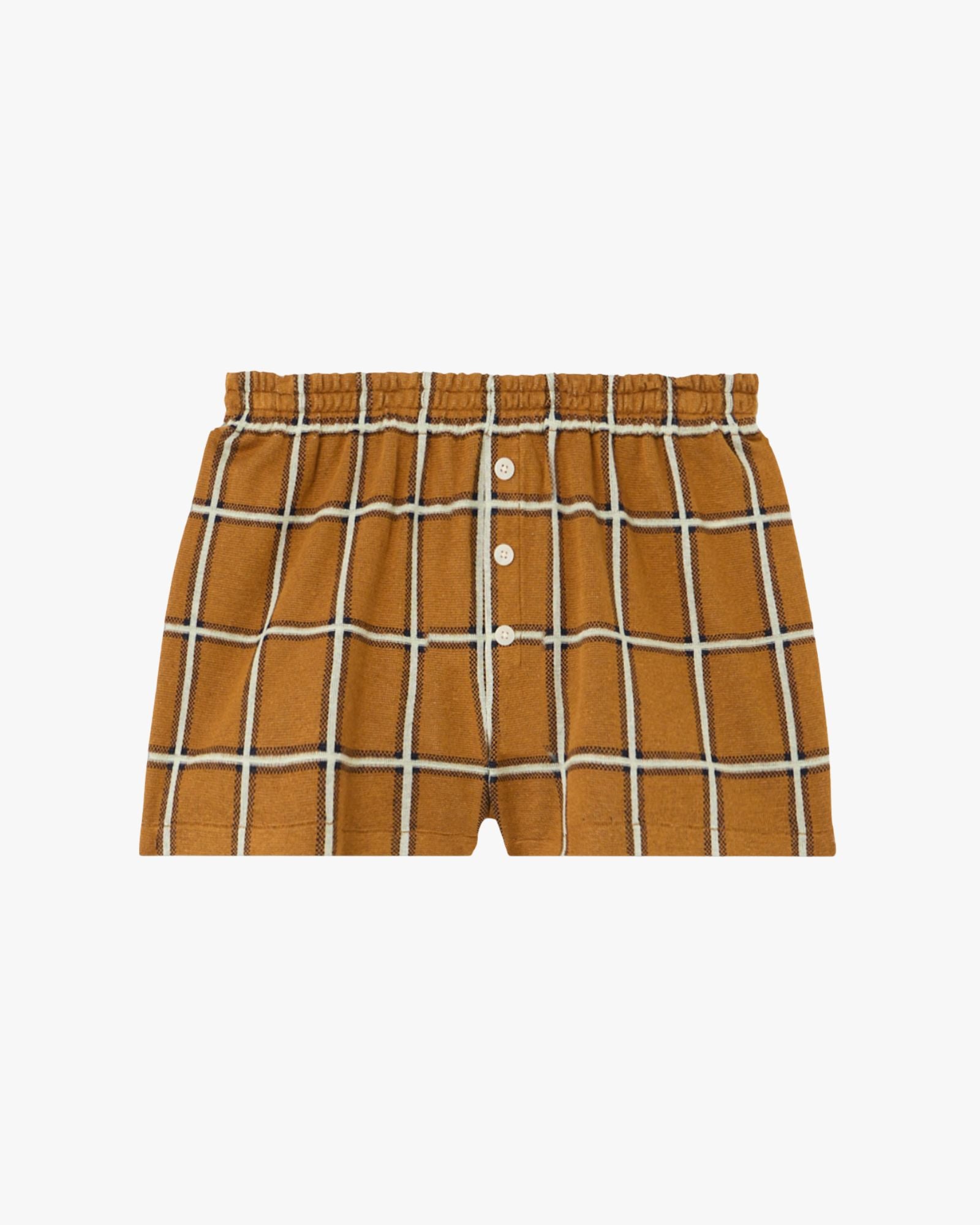 Suede Picnic Plaid Short