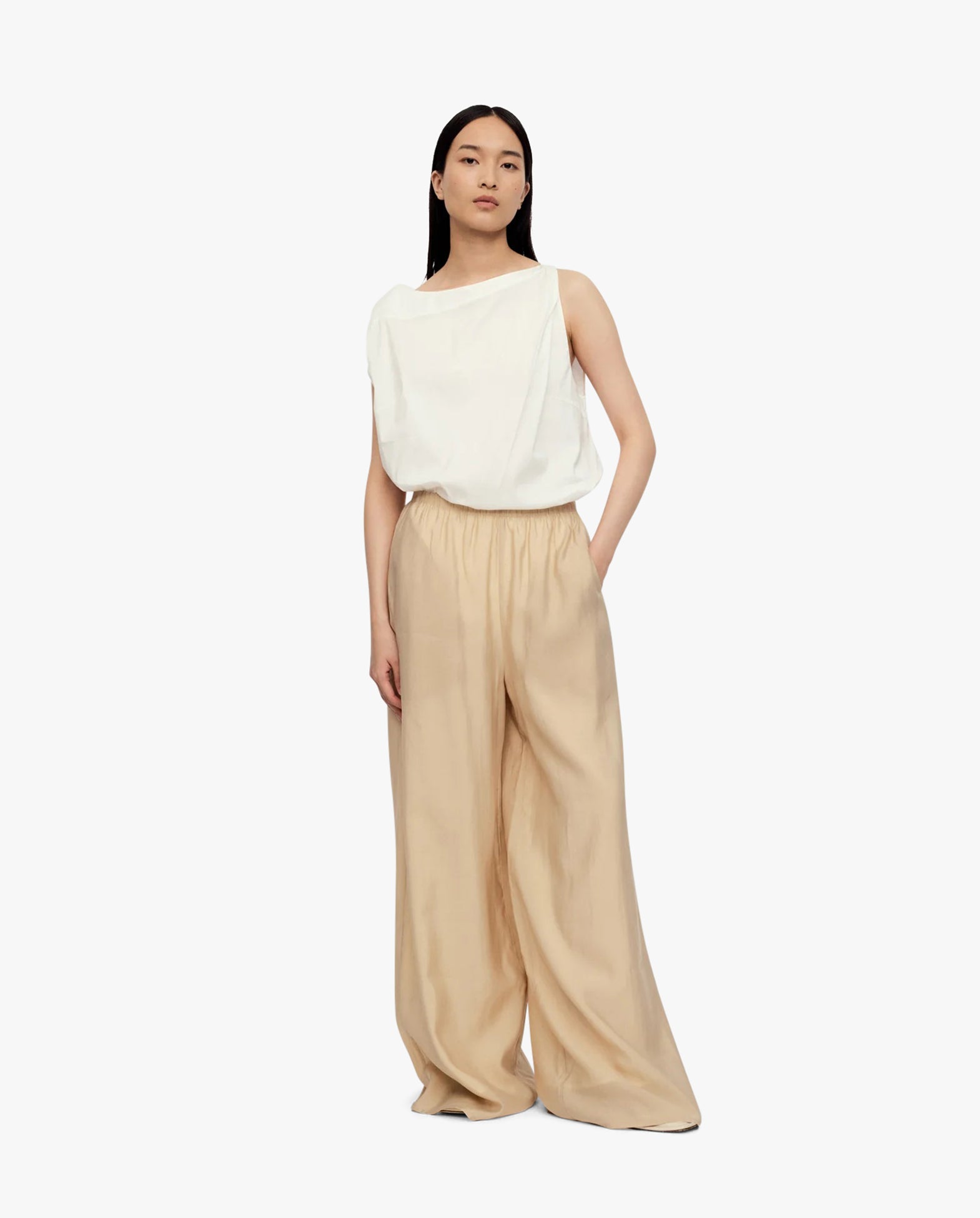 Light Camel Lounge Trousers