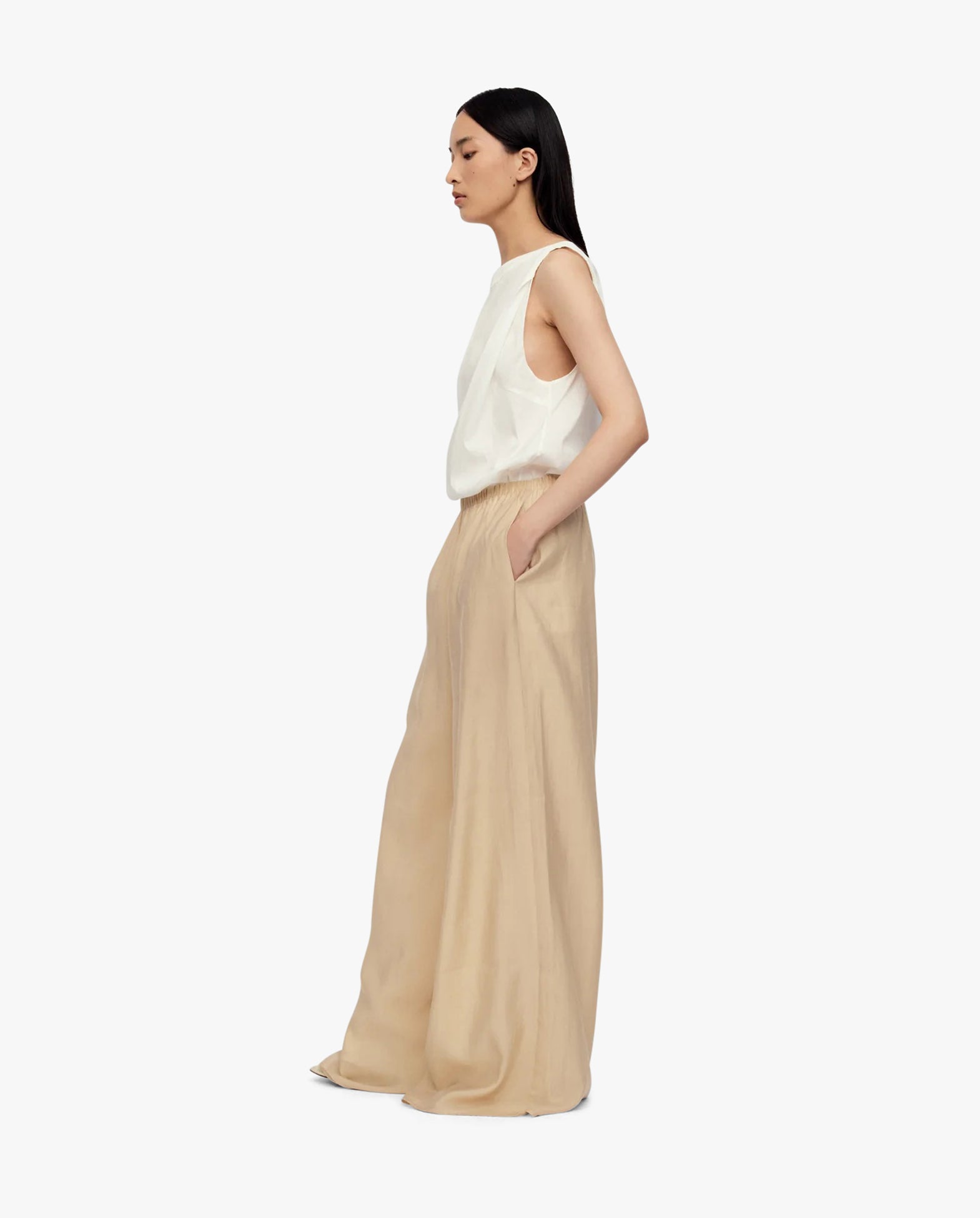 Light Camel Lounge Trousers