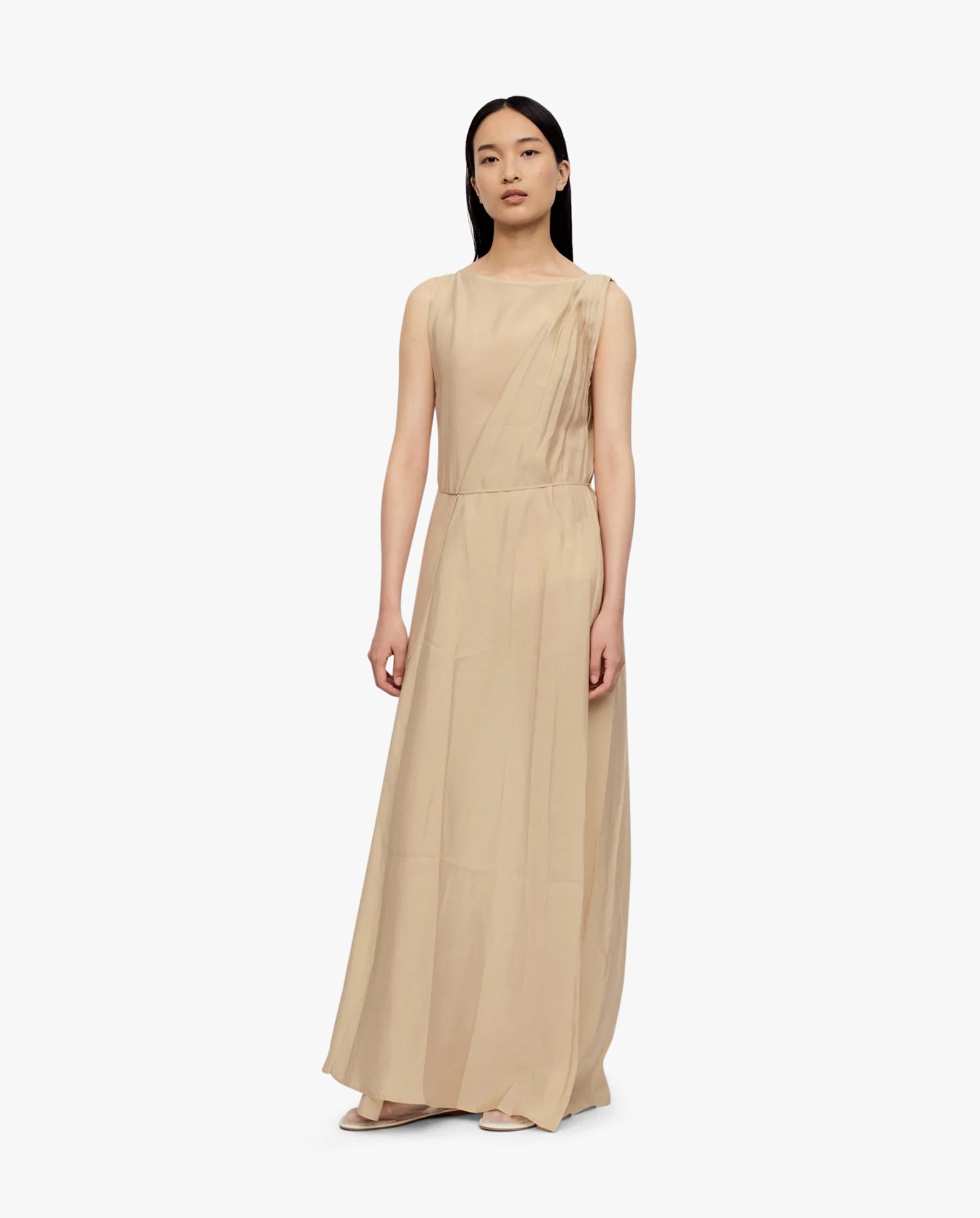 Light Camel Goto Dress