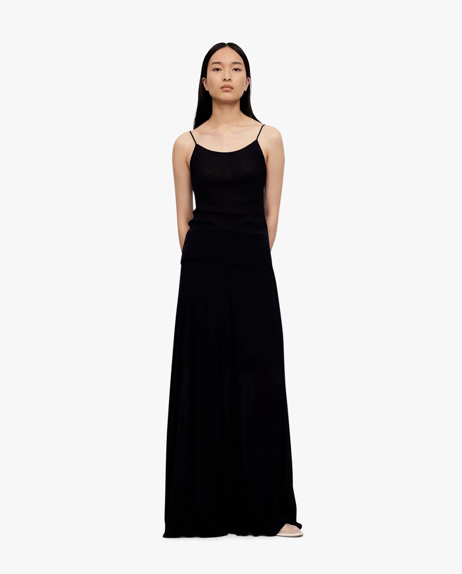 Jet Black Los Slip Top
