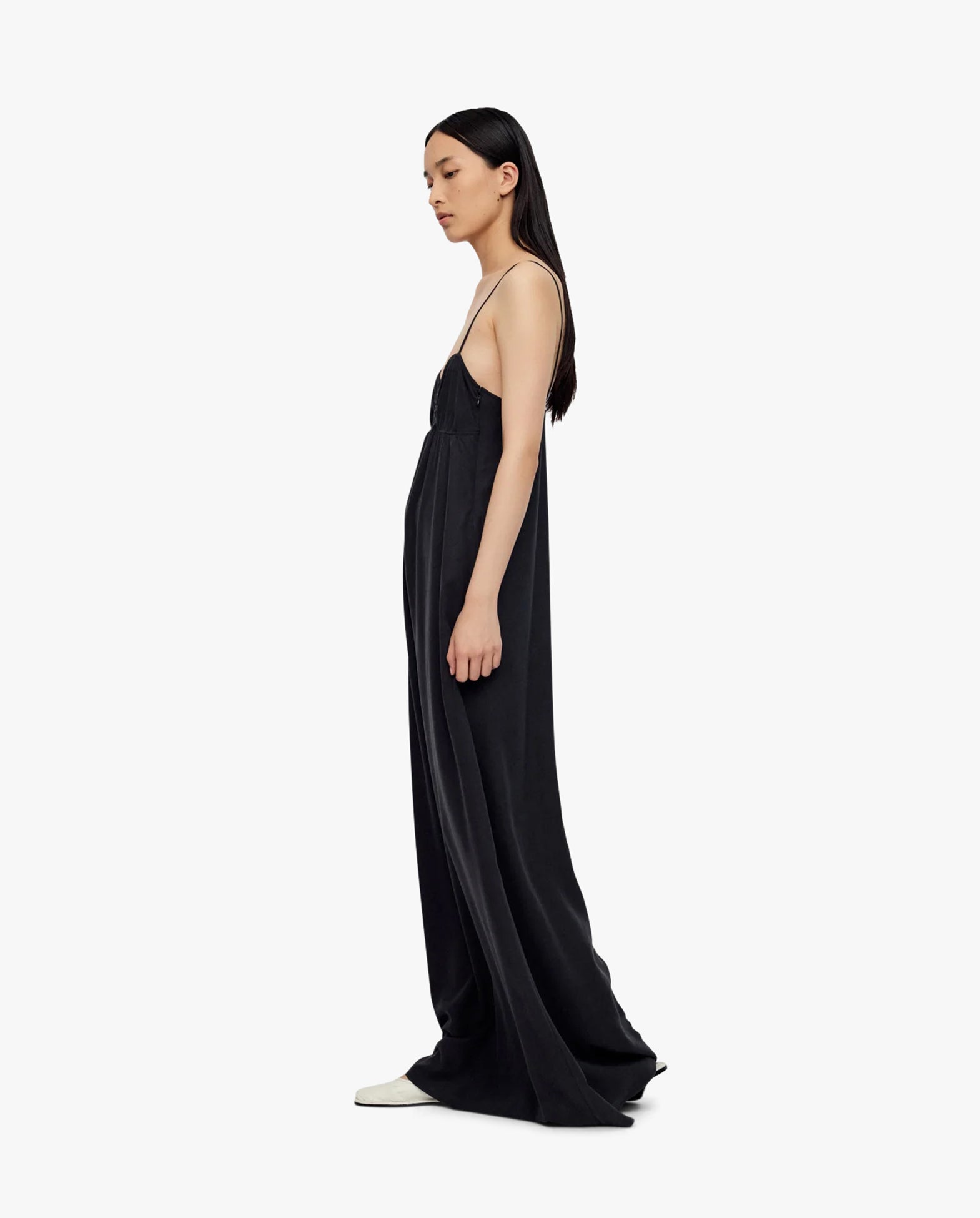 Charcoal Shell Dress
