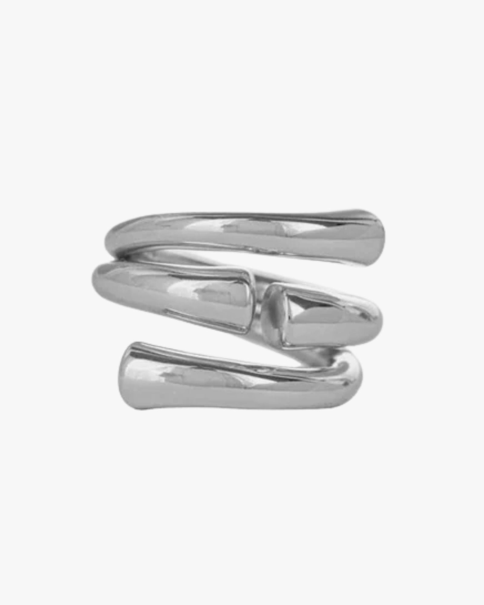 Ring New Tube Silver