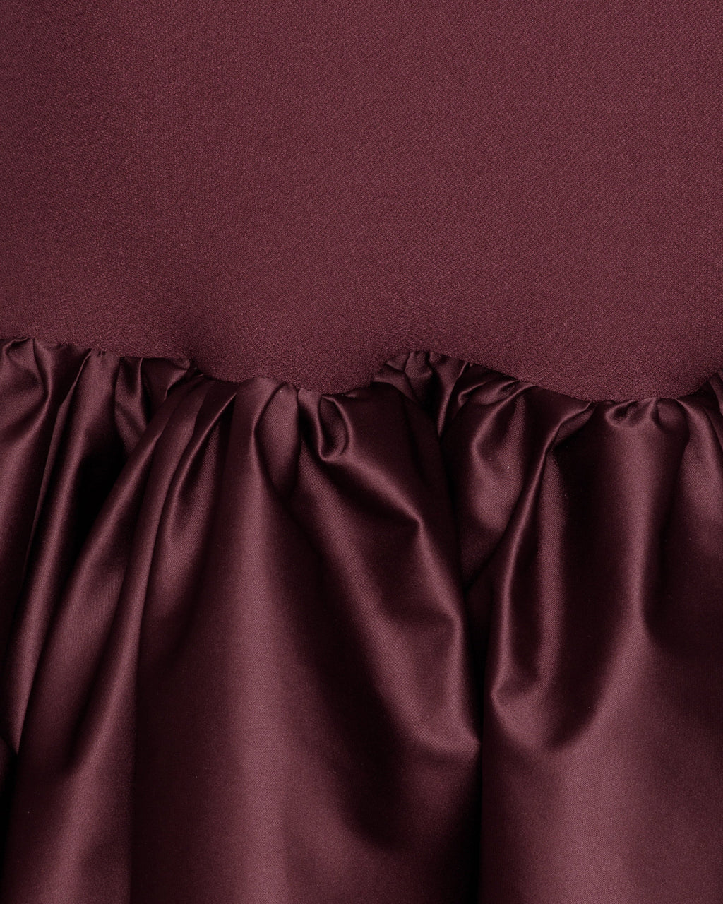 Fitted Maxi Dress Burgundy