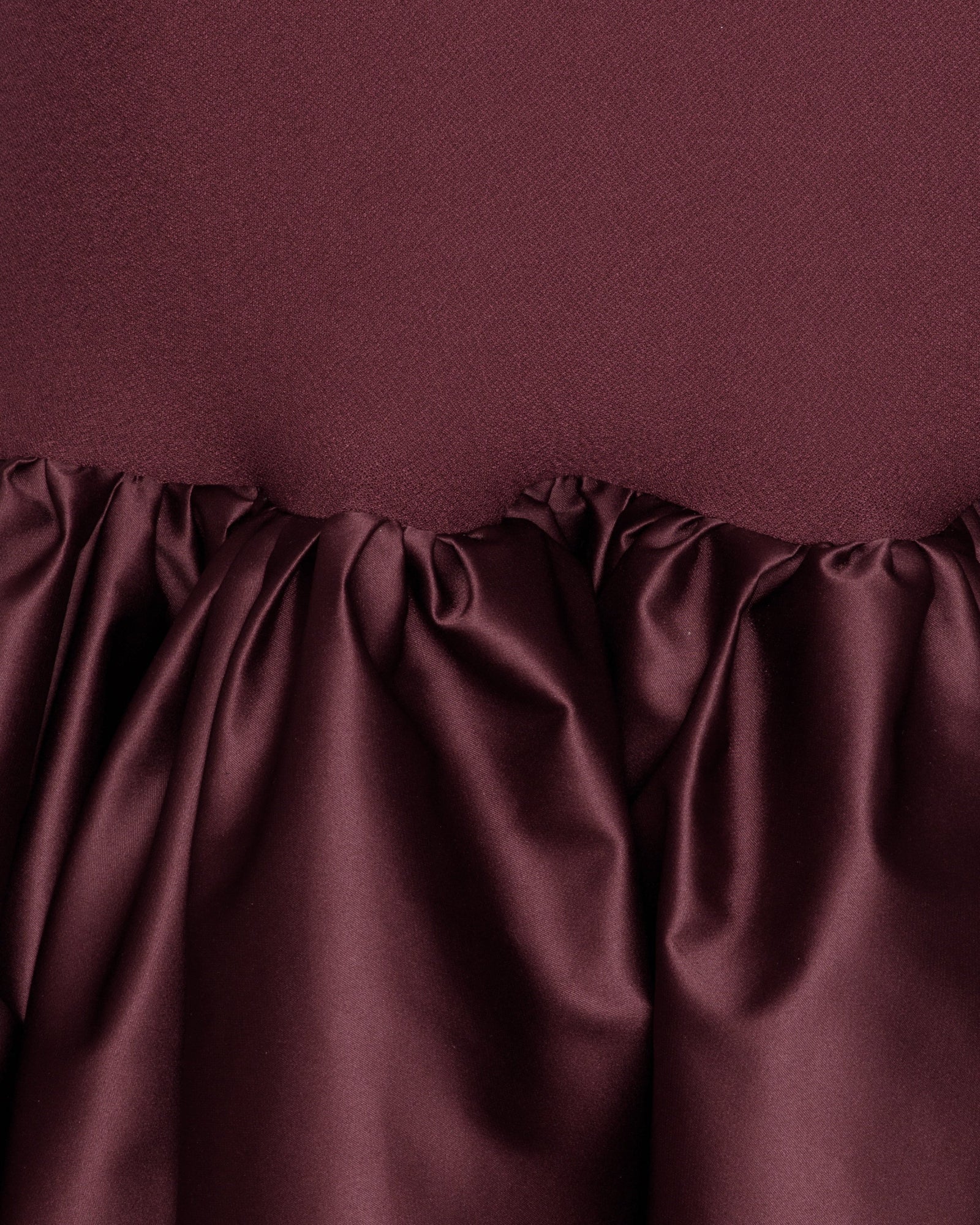 Fitted Maxi Dress Burgundy