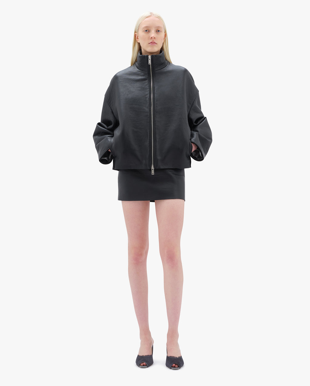 Bonded Leather Jacket