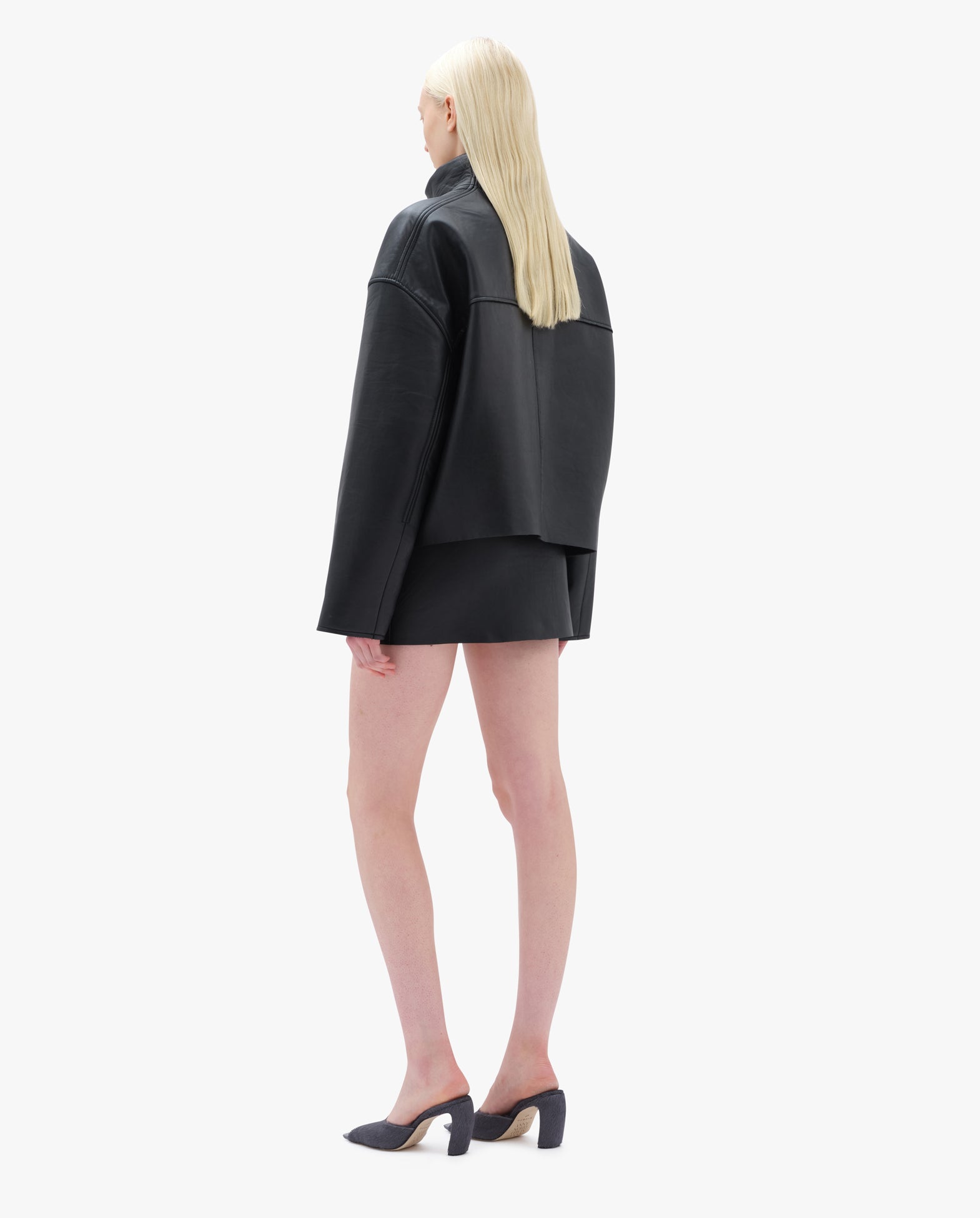 Bonded Leather Jacket