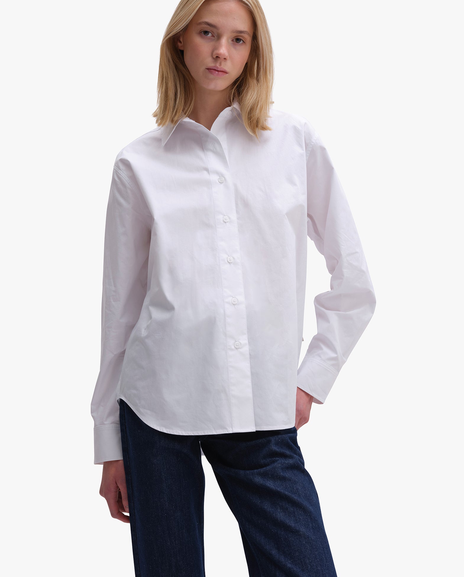 Boxy Shirt Bright White
