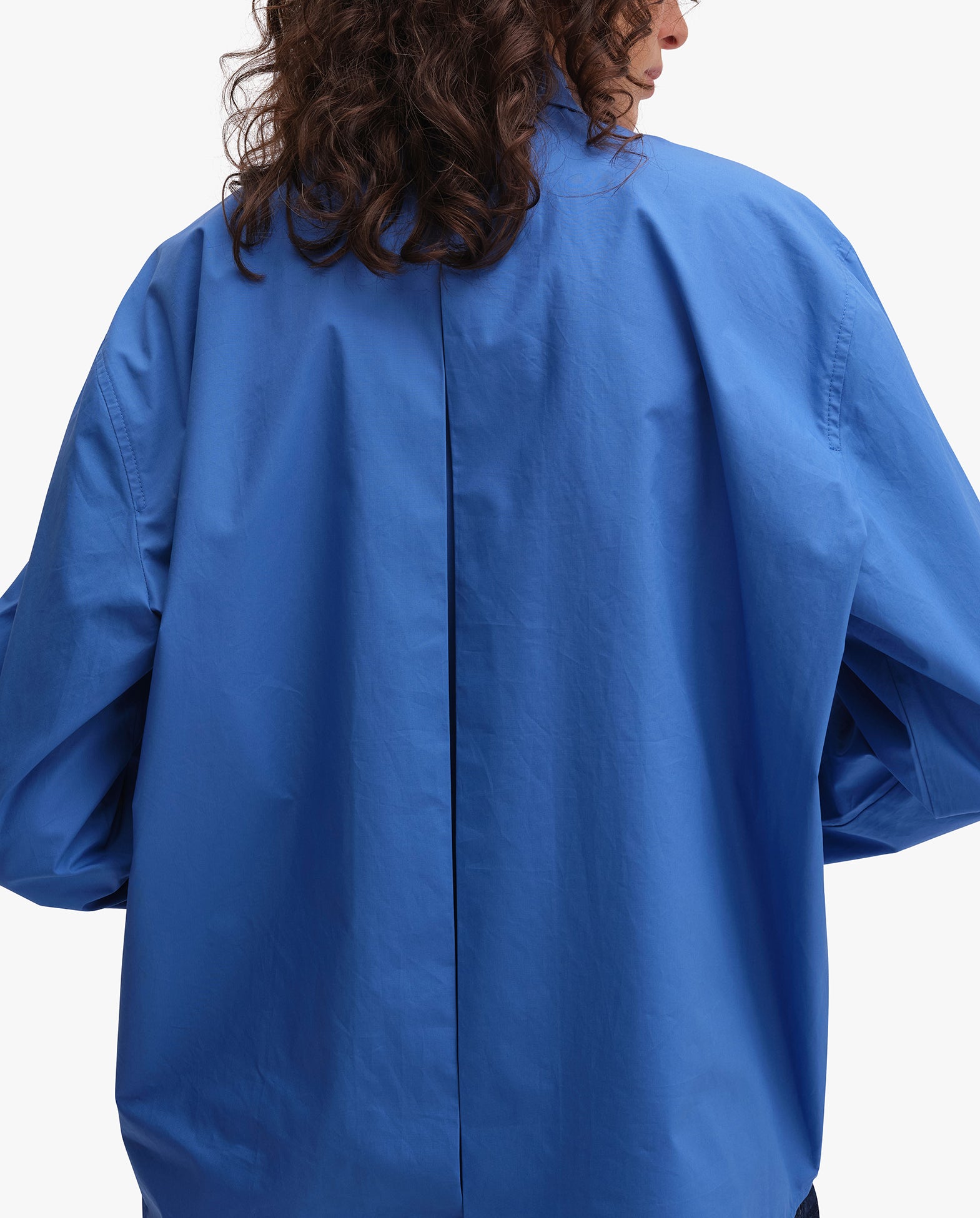 Boxy Shirt Nebulas Blue