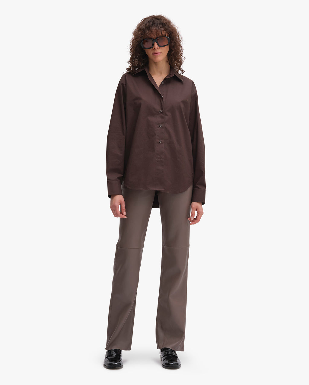 Boxy Shirt Raisin