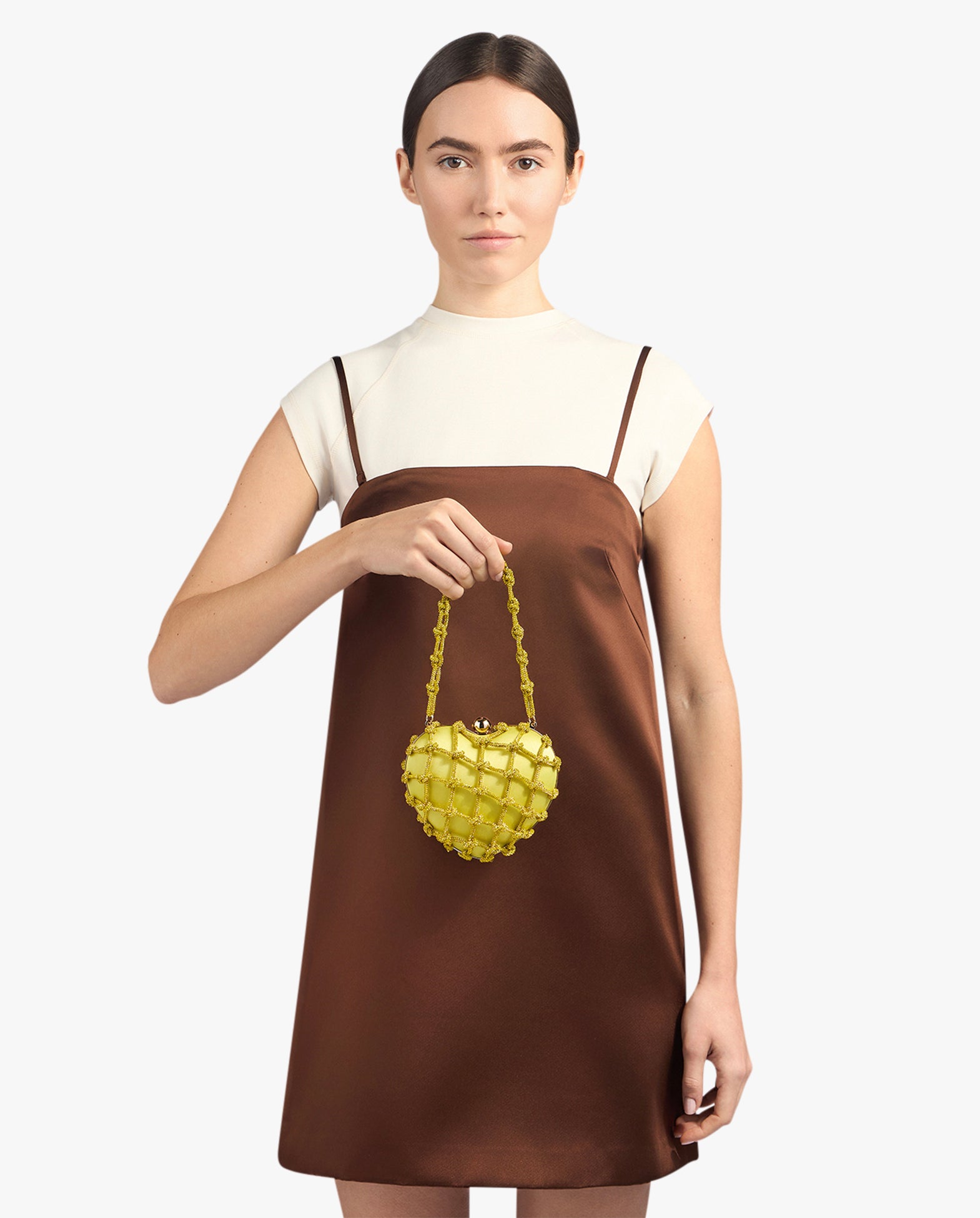 Heart Cupido Nodi Bag Giallo