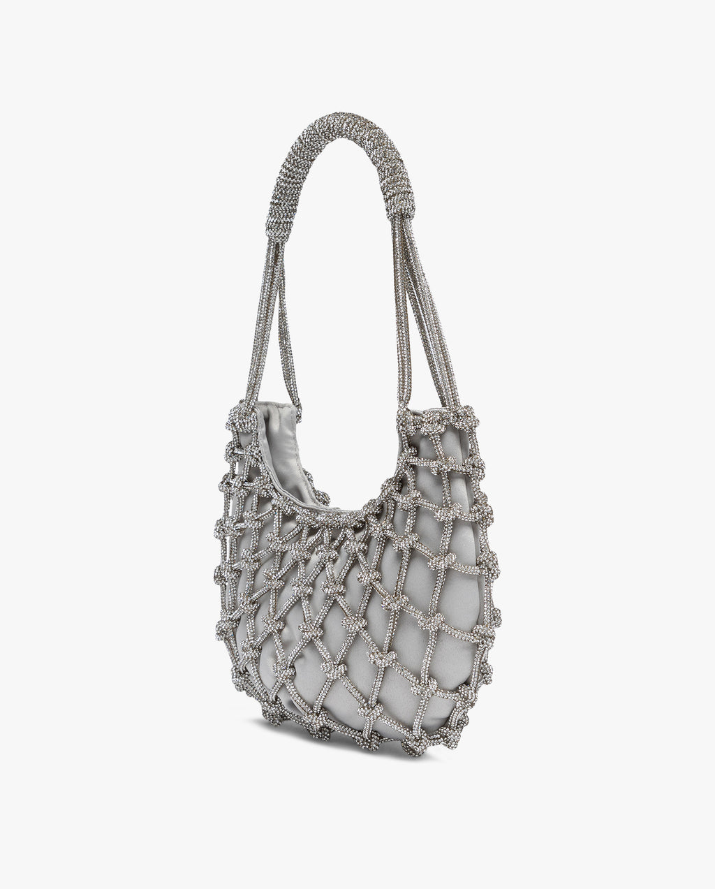 Nodi Handwoven Bag Silver